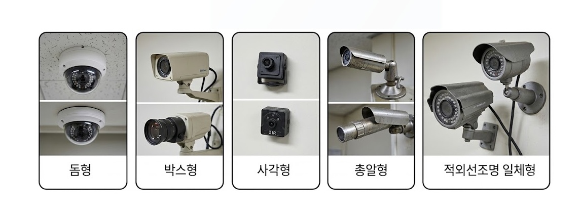 CCTV 고르는 기준 : 둥근 거? 길쭉한 거? 카메라 모양, 디자인만 다른 게 아닙니다!